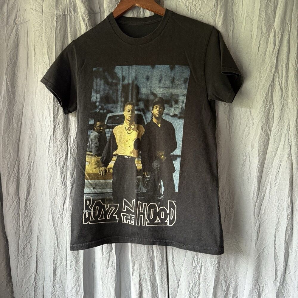Unisex Black Boyz N The Hood Movie T-shirt Size S Athletic Fit **No Size Tag**.
